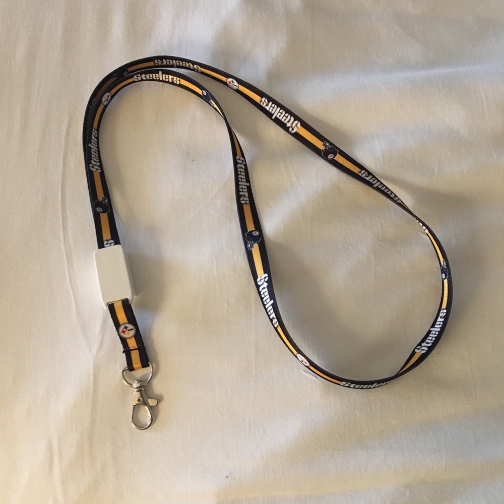 Steelers Apple Charger Lanyard